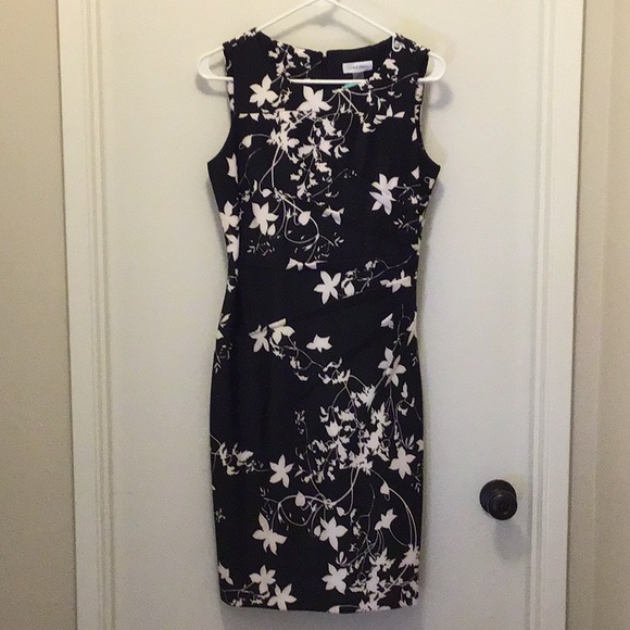 calvin klein melodie knit dress